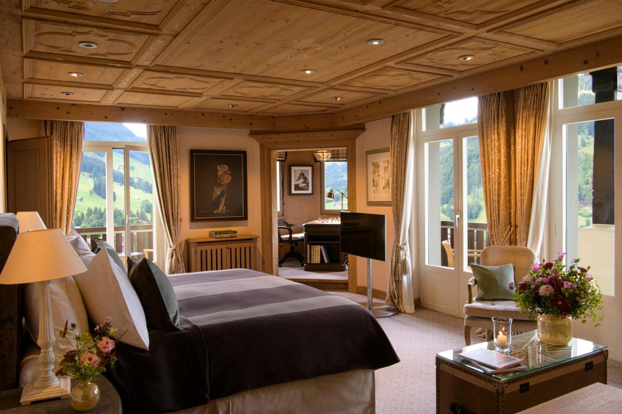 Gstaad Palace Esterno foto