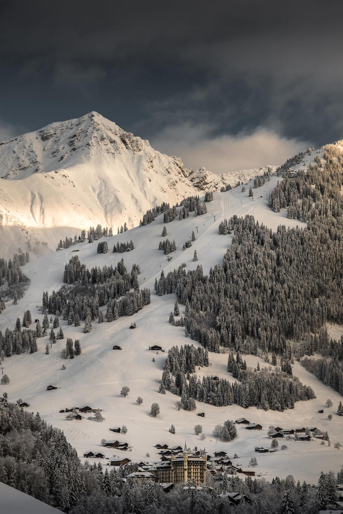 Gstaad Palace Esterno foto