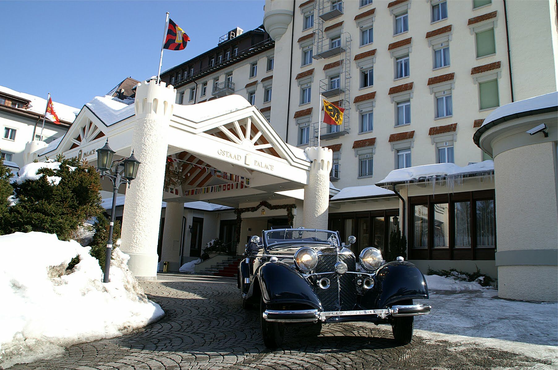 Gstaad Palace Esterno foto